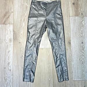H&M Jeans Women 12 Skinny Zip Front Polyester